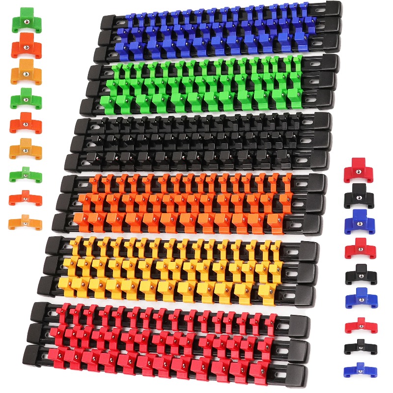 Tool Chest Cabinet - Set Organizer Soket 18 Buah untuk