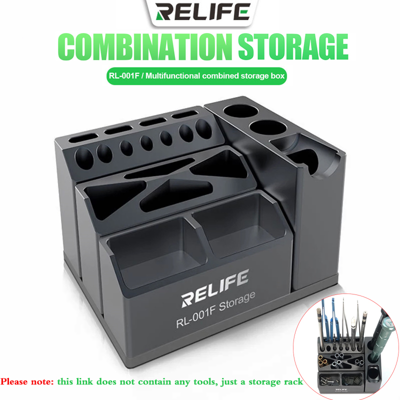 Screw Organizer Kit - Kotak Penyimpanan RELIFE RL-001F untuk Pinset,
