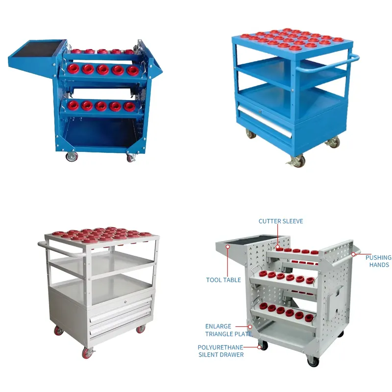 Tools Trolley For Workshop - Troli Kabinet Penyimpanan Peralatan CNC Bengkel