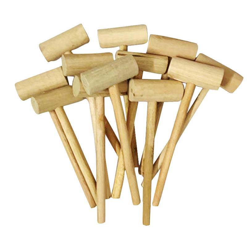 Mallet Wood Carving - Palu kayu Mini mainan bola anak
