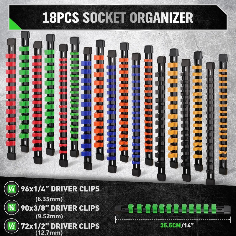 Set Organizer Soket 18 Buah un - Tool Chest Cabinet ulasan dan harga