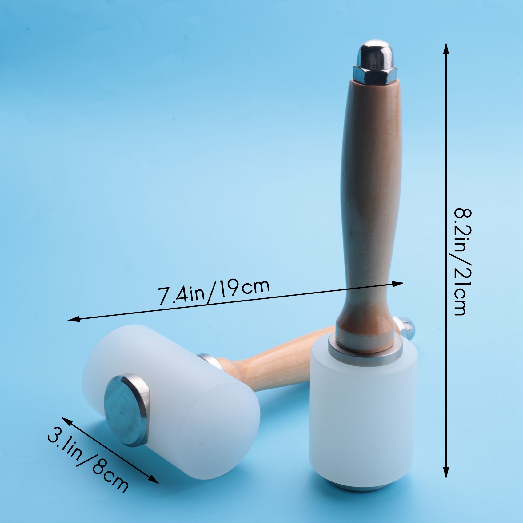 A98E-2 Buah Palu Ukir Kulit, P - Mallet Wood Carving ulasan dan harga