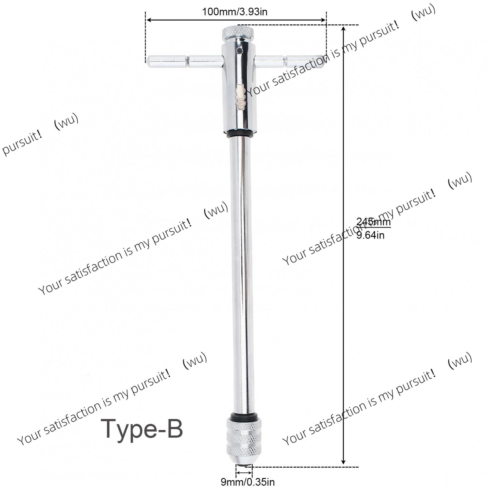 Kunci Tap Ratchet M3-M8 M5-M12 - Mechanical Tools In Workshop ulasan dan harga