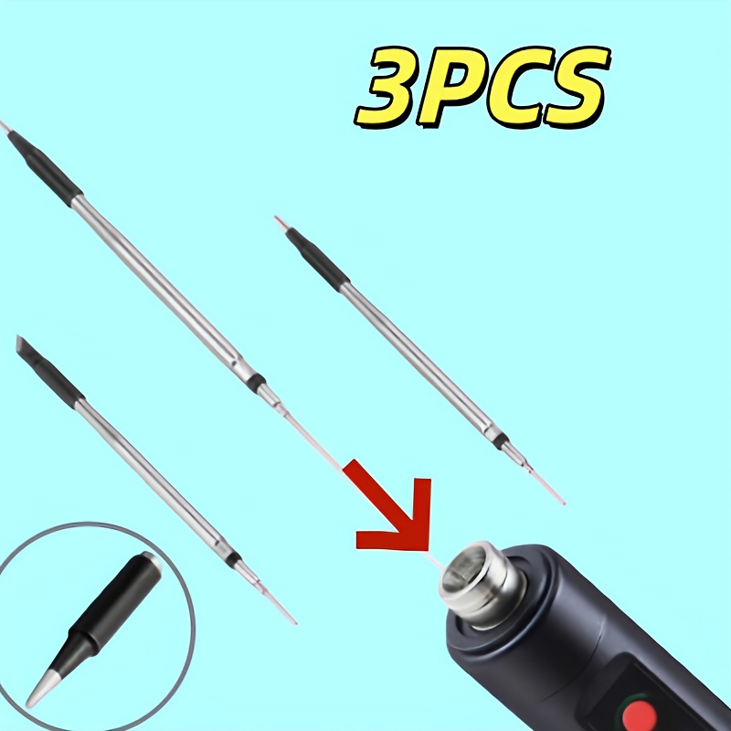 Mata Solder Logam 3 Buah, Kepa - Tools For Electronic Workshop ulasan dan harga
