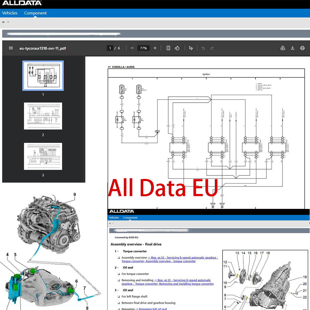 Perangkat Lunak Perbaikan Alld - Workshop Tools Online ulasan dan harga