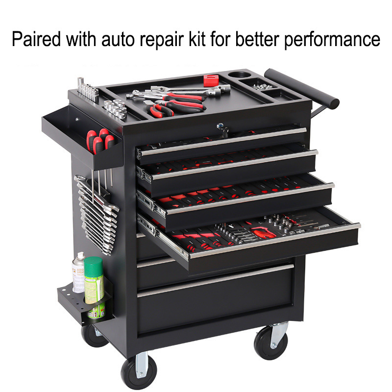 Troli Kotak Perkakas 5 Laci Mu - Tools Trolley For Workshop ulasan dan harga