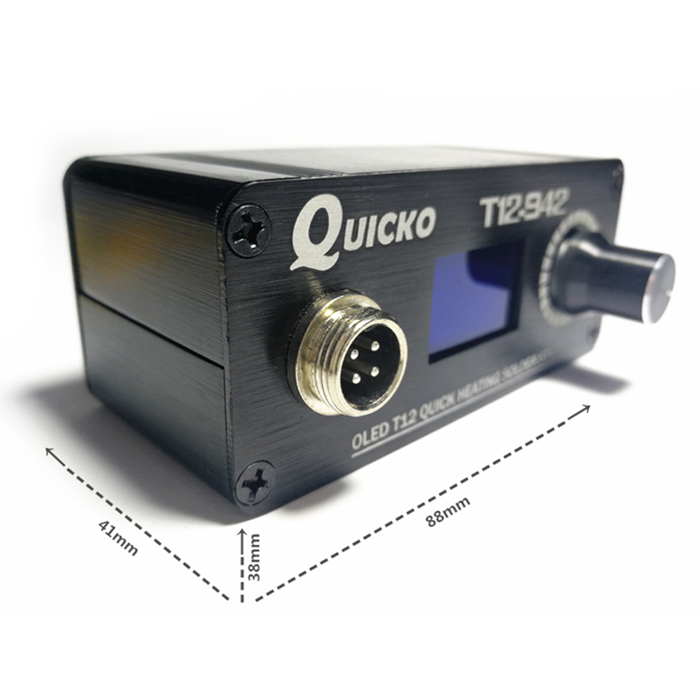 QUICKO MINI T12 STC OLED Digit - Tools For Electronic Workshop ulasan dan harga