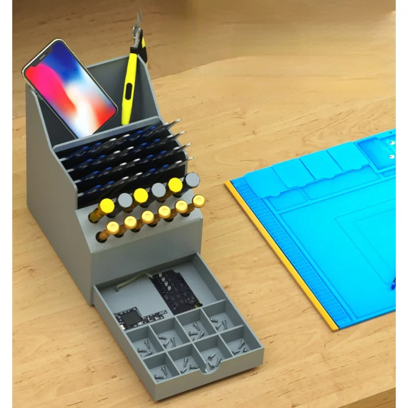 Pinset obeng Desktop kapasitas - Screw Organizer Kit ulasan dan harga