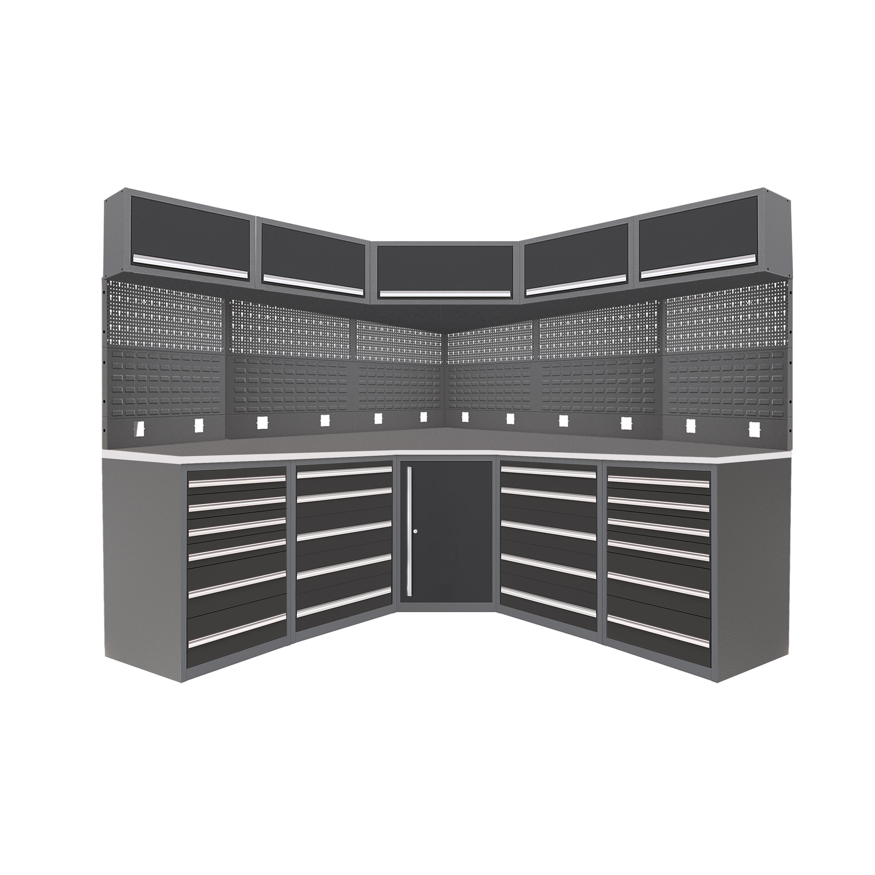 Set Kabinet Meja Kerja Penyimp - Tools Trolley For Workshop ulasan dan harga