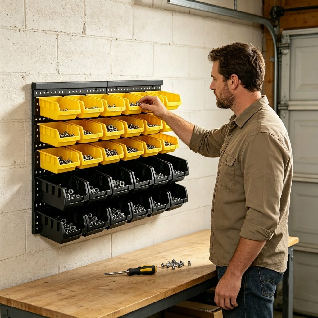 Rak Organizer Tempat Penyimpan - Screw Organizer Kit ulasan dan harga