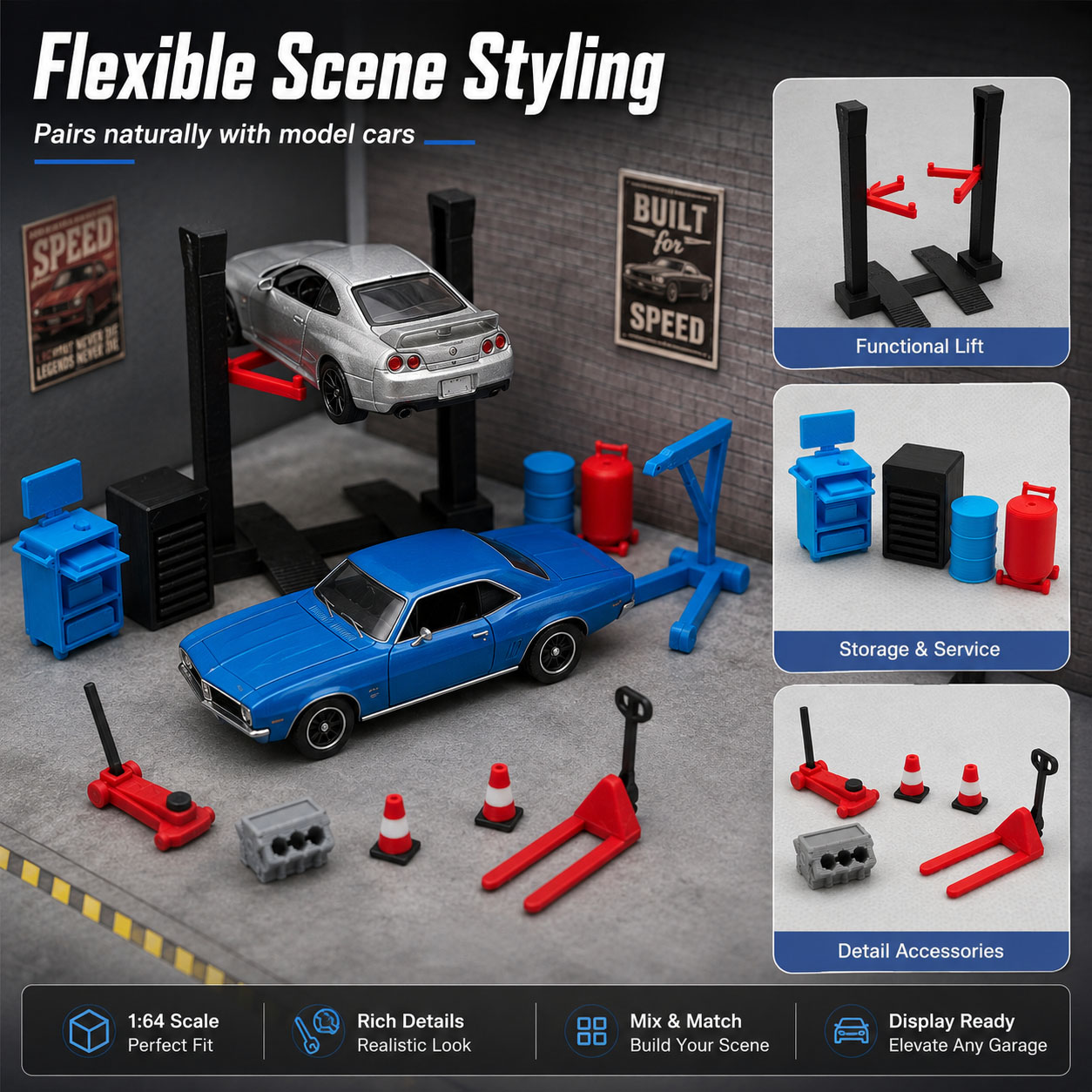 Set Aksesori Miniatur Bengkel  - Workshop Tools Toy ulasan dan harga