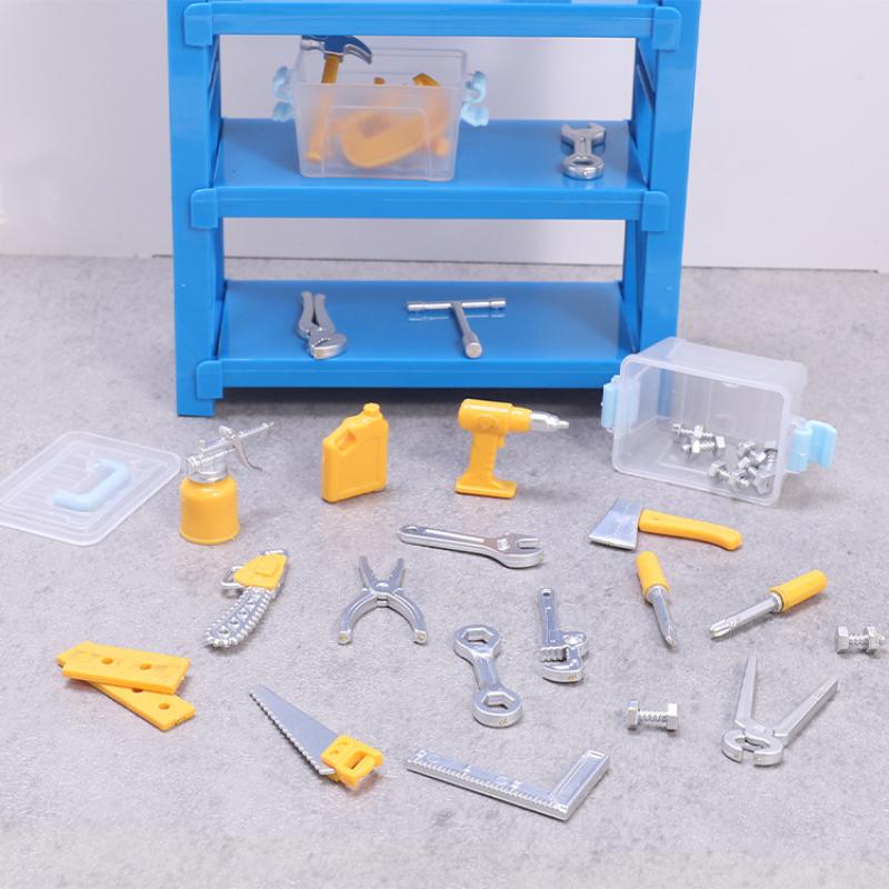 Set Peralatan Mini Bengkel Rum - Workshop Tools Toy ulasan dan harga